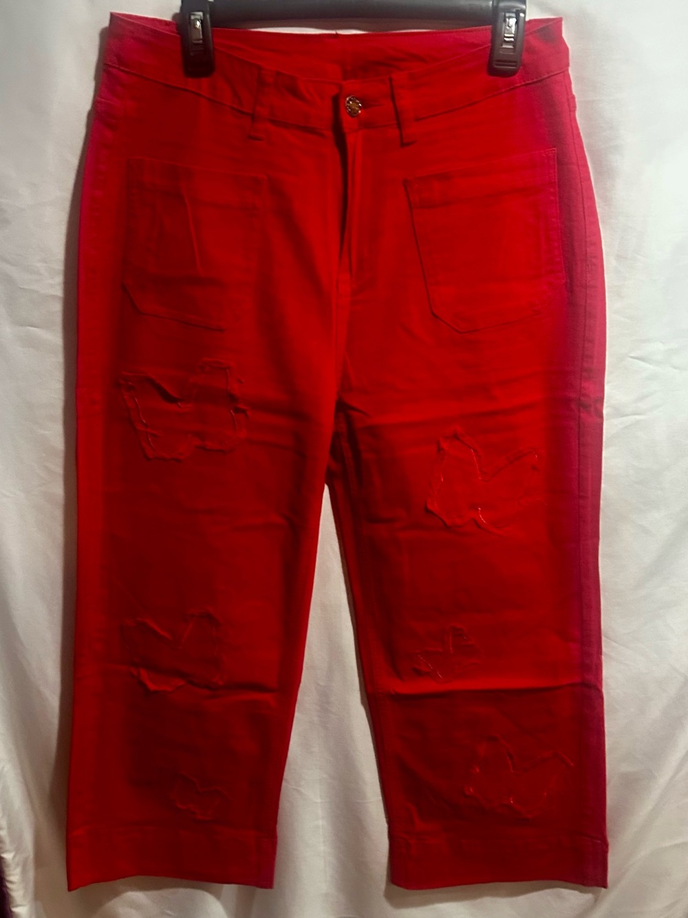 Women’s Distressed Crop pants